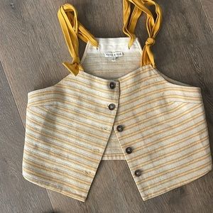 COPY - Moon River by anthropologie Stripped Top